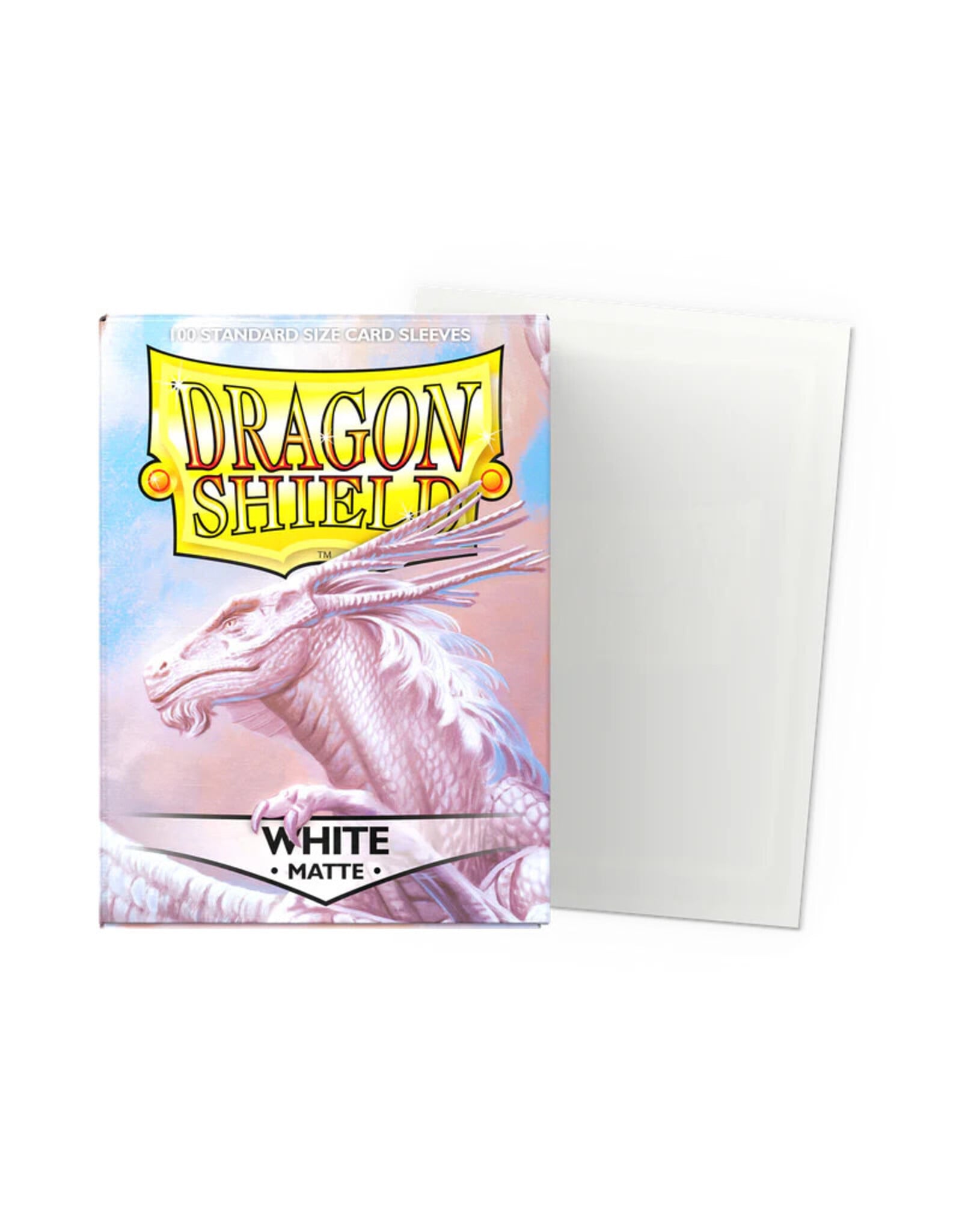 Arcane Tinmen Sleeves: Dragon Shield Matte (100) White