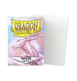Arcane Tinmen Sleeves: Dragon Shield Matte (100) White