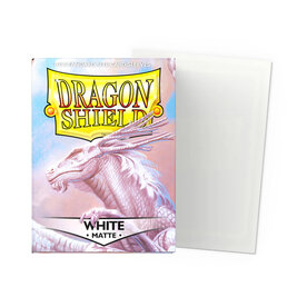Arcane Tinmen Sleeves: Dragon Shield Matte (100) White