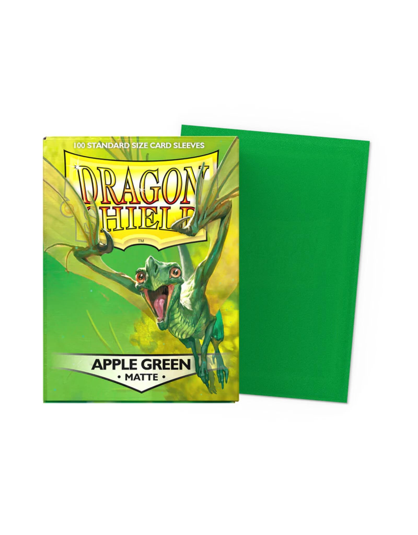 Arcane Tinmen Sleeves: Dragon Shield Matte (100) Apple Green