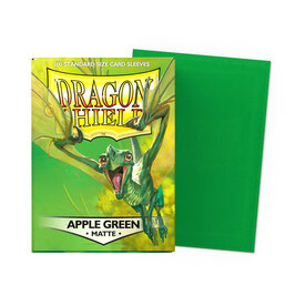 Arcane Tinmen Sleeves: Dragon Shield Matte (100) Apple Green