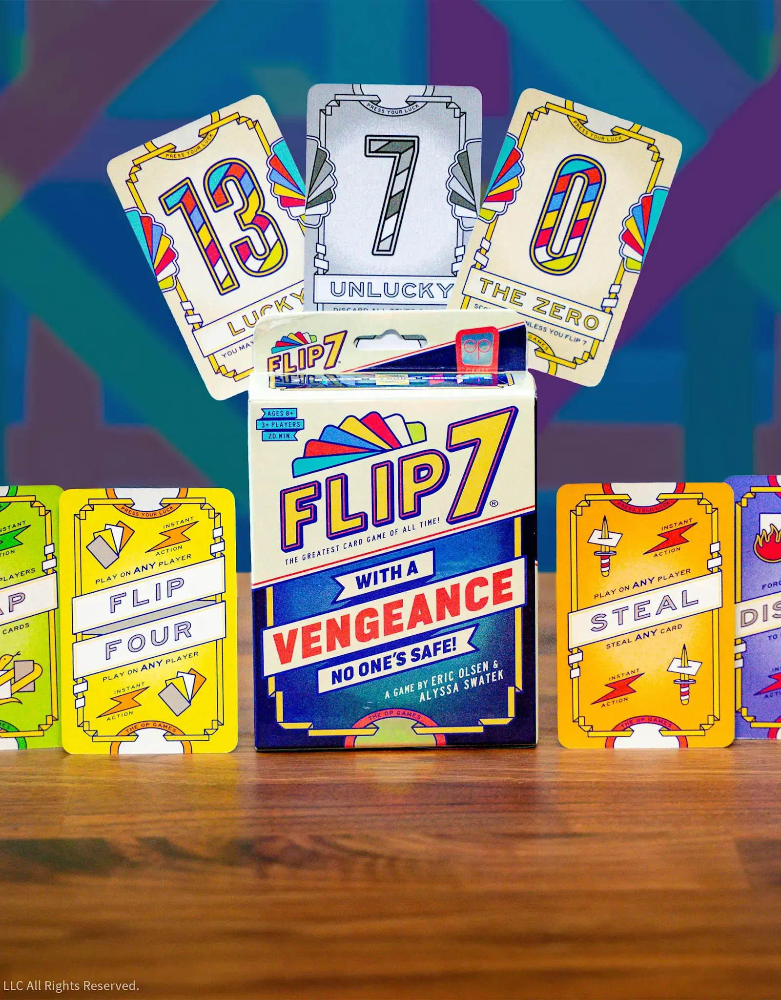 USAopoly Flip 7 With a Vengeance