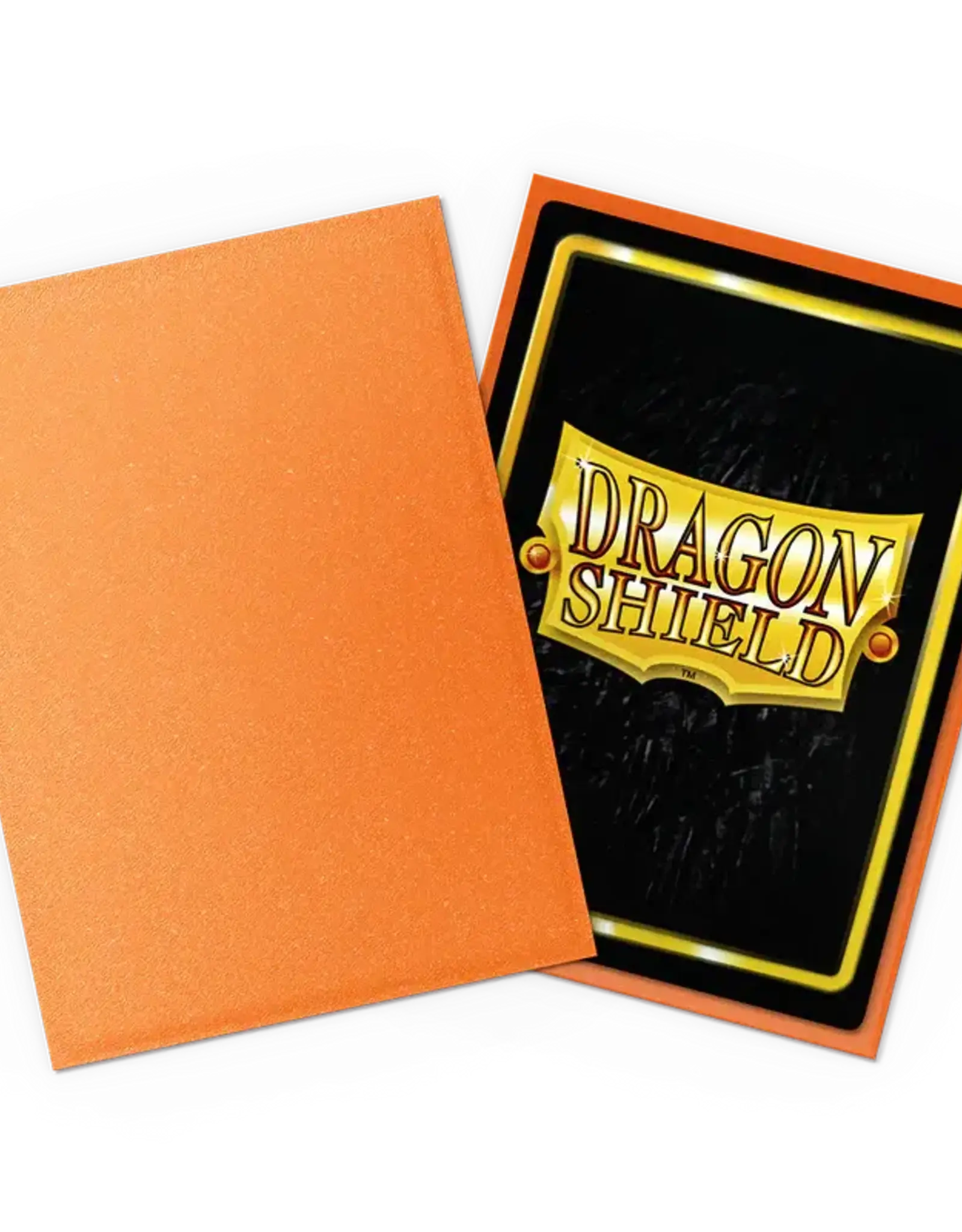 Arcane Tinmen Sleeves: Dragon Shield Matte (100) Amber