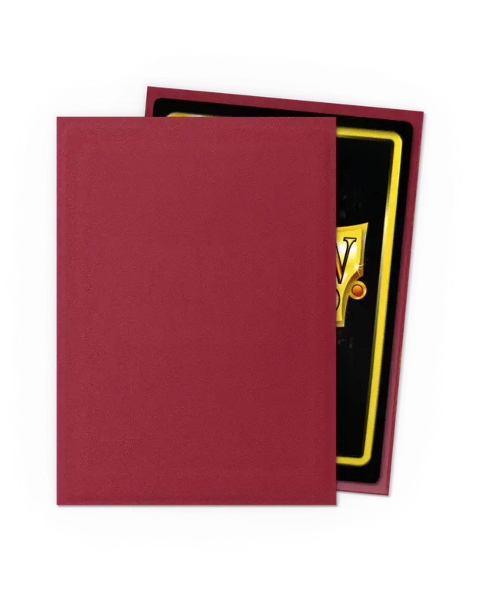 Dragon Shield Sleeves: Dragon Shield Matte (100) Blood Red