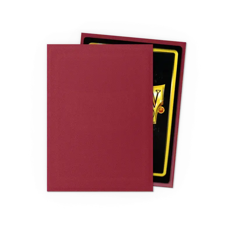 Dragon Shield Sleeves: Dragon Shield Matte (100) Blood Red