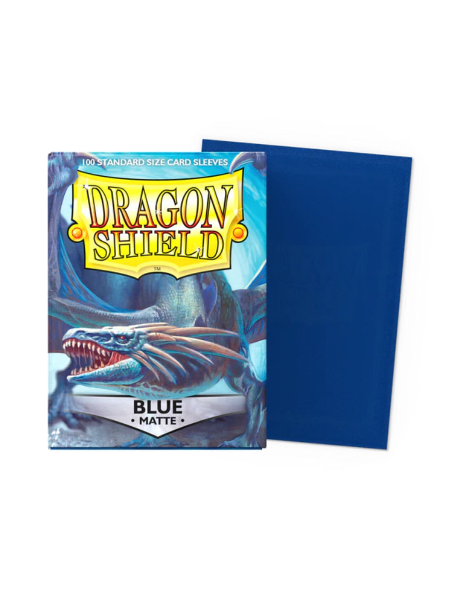 Arcane Tinmen Sleeves: Dragon Shield Matte (100) Blue