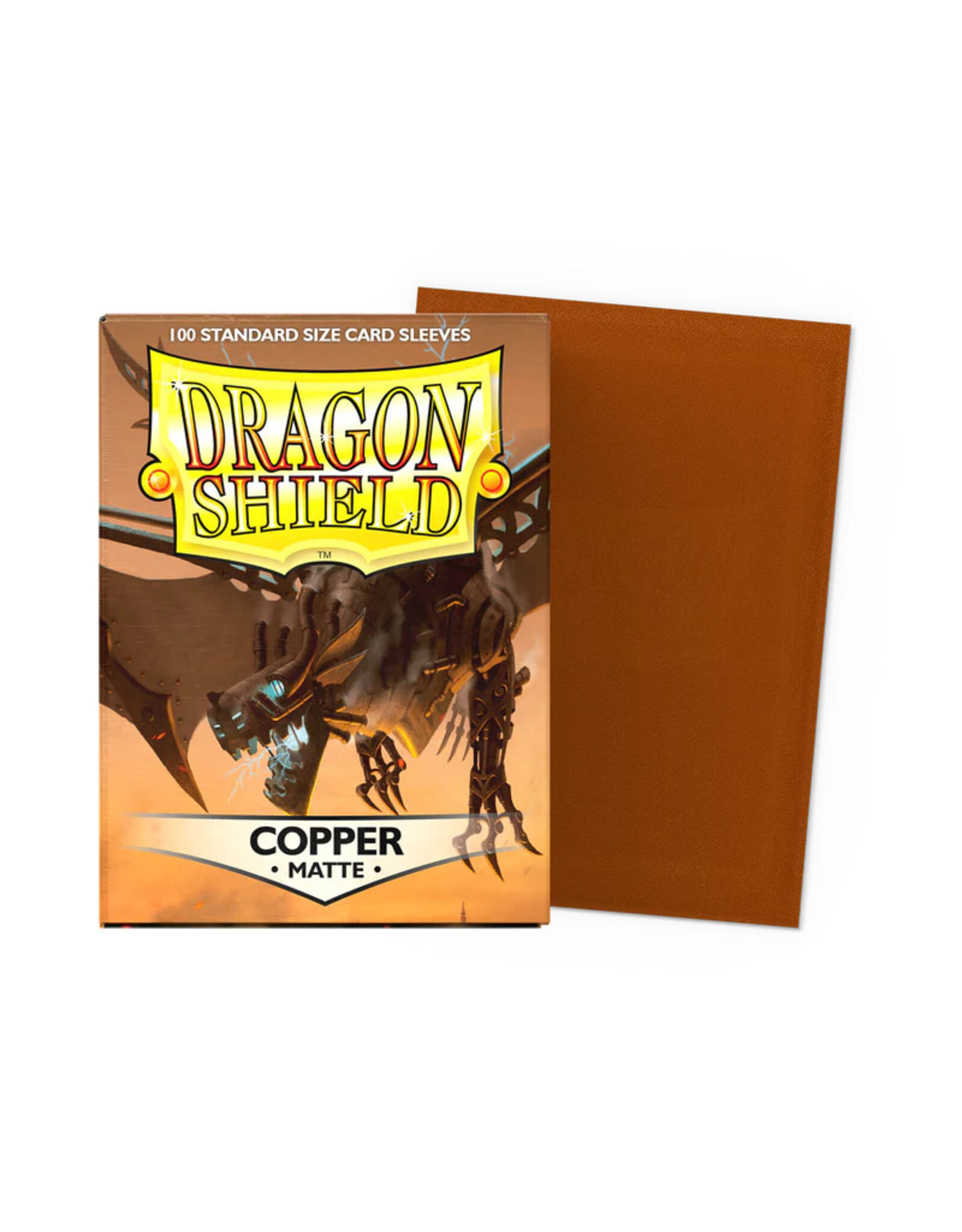 Arcane Tinmen Sleeves: Dragon Shield Matte (100) Copper