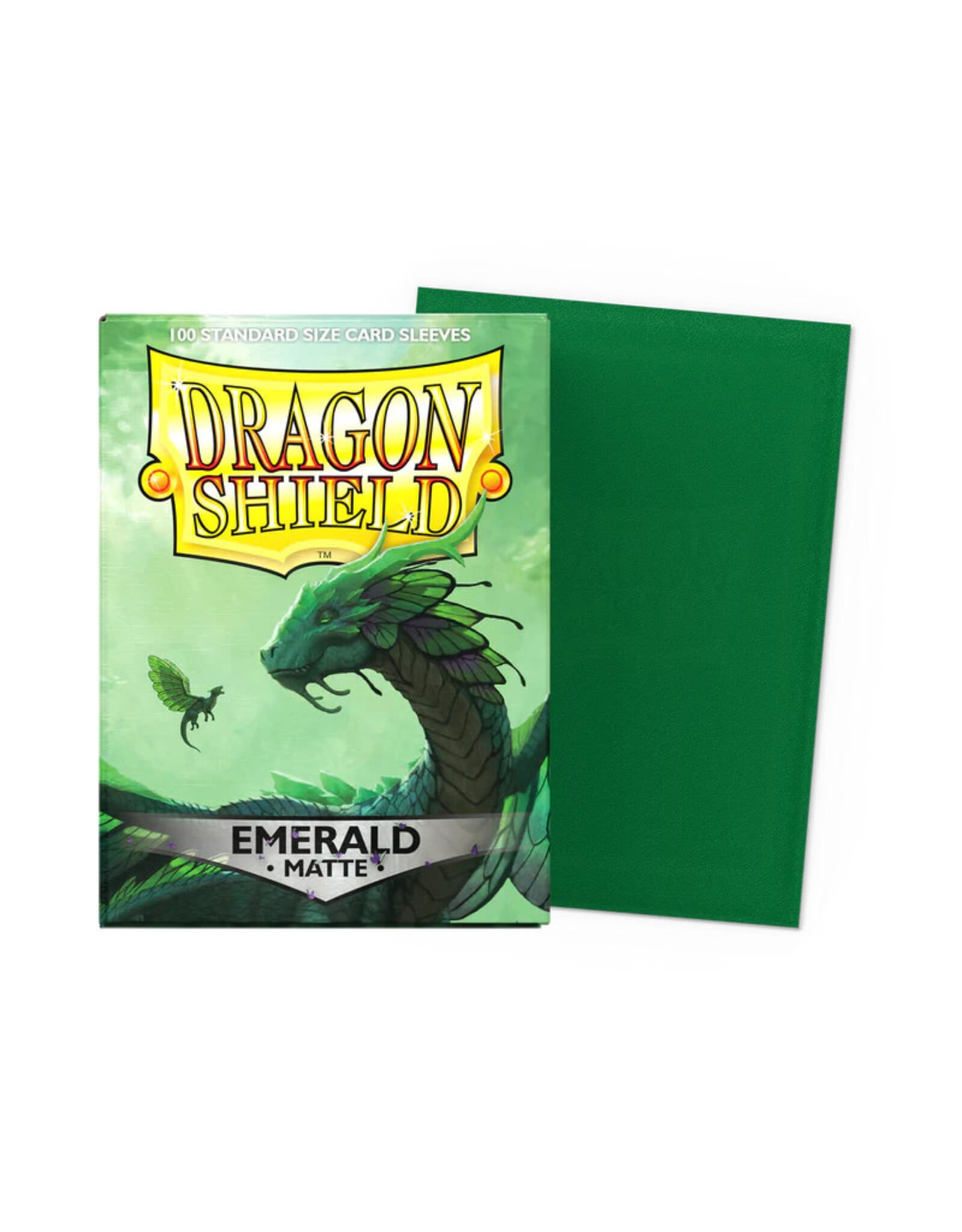 Arcane Tinmen Sleeves: Dragon Shield Matte (100) Emerald