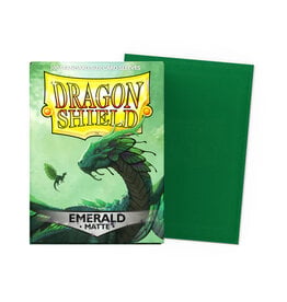 Arcane Tinmen Sleeves: Dragon Shield Matte (100) Emerald