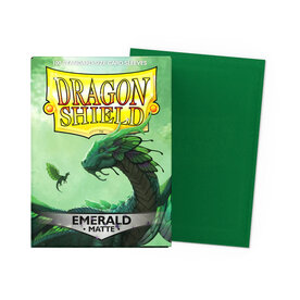 Arcane Tinmen Sleeves: Dragon Shield Matte (100) Emerald