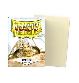 Arcane Tinmen Sleeves: Dragon Shield Matte (100) Ivory