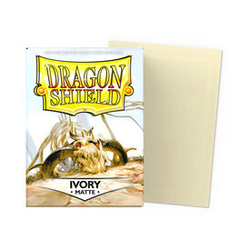 Arcane Tinmen Sleeves: Dragon Shield Matte (100) Ivory