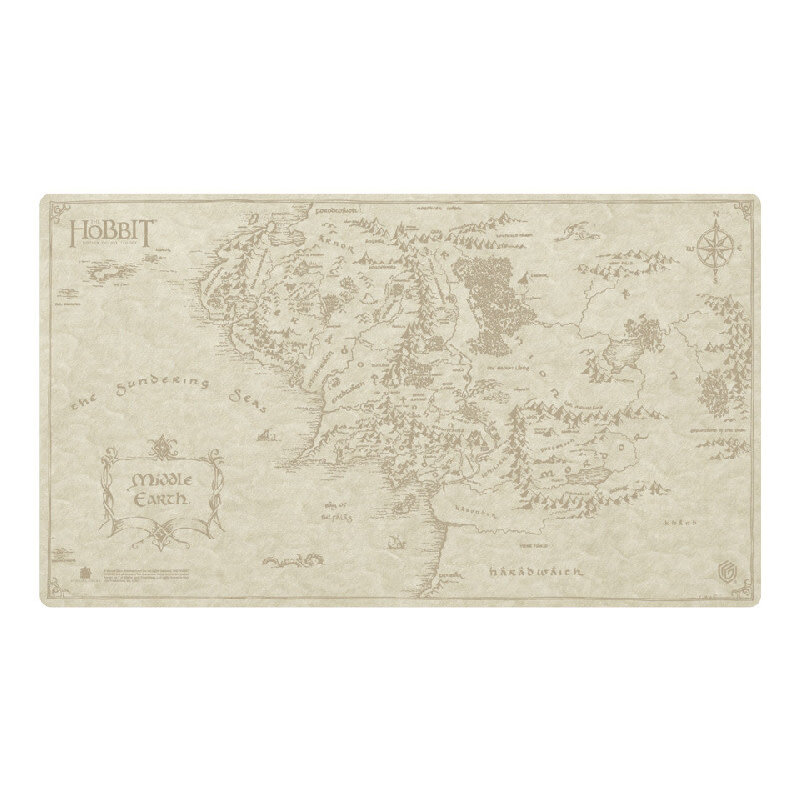 Ultimate Guard Playmat: The Hobbit: Middle-Earth Leather Map