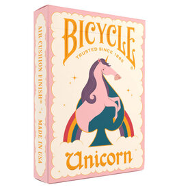 United States Playing Card Co Playing Cards: Bicycle Unicorn Pink