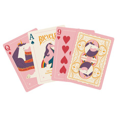 United States Playing Card Co Playing Cards: Bicycle Unicorn Pink