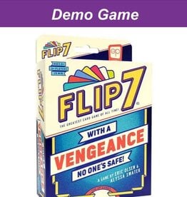 USAopoly (DEMO) Flip 7 with a Vengeance. Free to Play In Store!