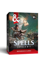 Wizards of the Coast (August 4, 2026) D&D Cards: Spells Levels 0-1