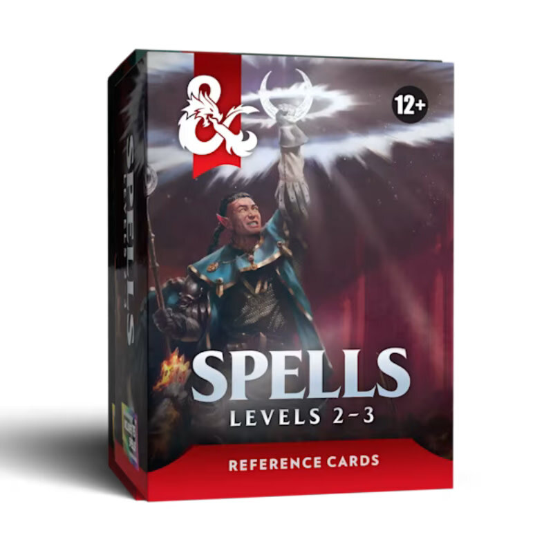 Wizards of the Coast D&D Cards: Spells Levels 2-3