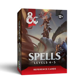 Wizards of the Coast D&D Spells Levels 4-5