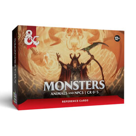 Wizards of the Coast D&D Cards: Monster Animals and NPCs