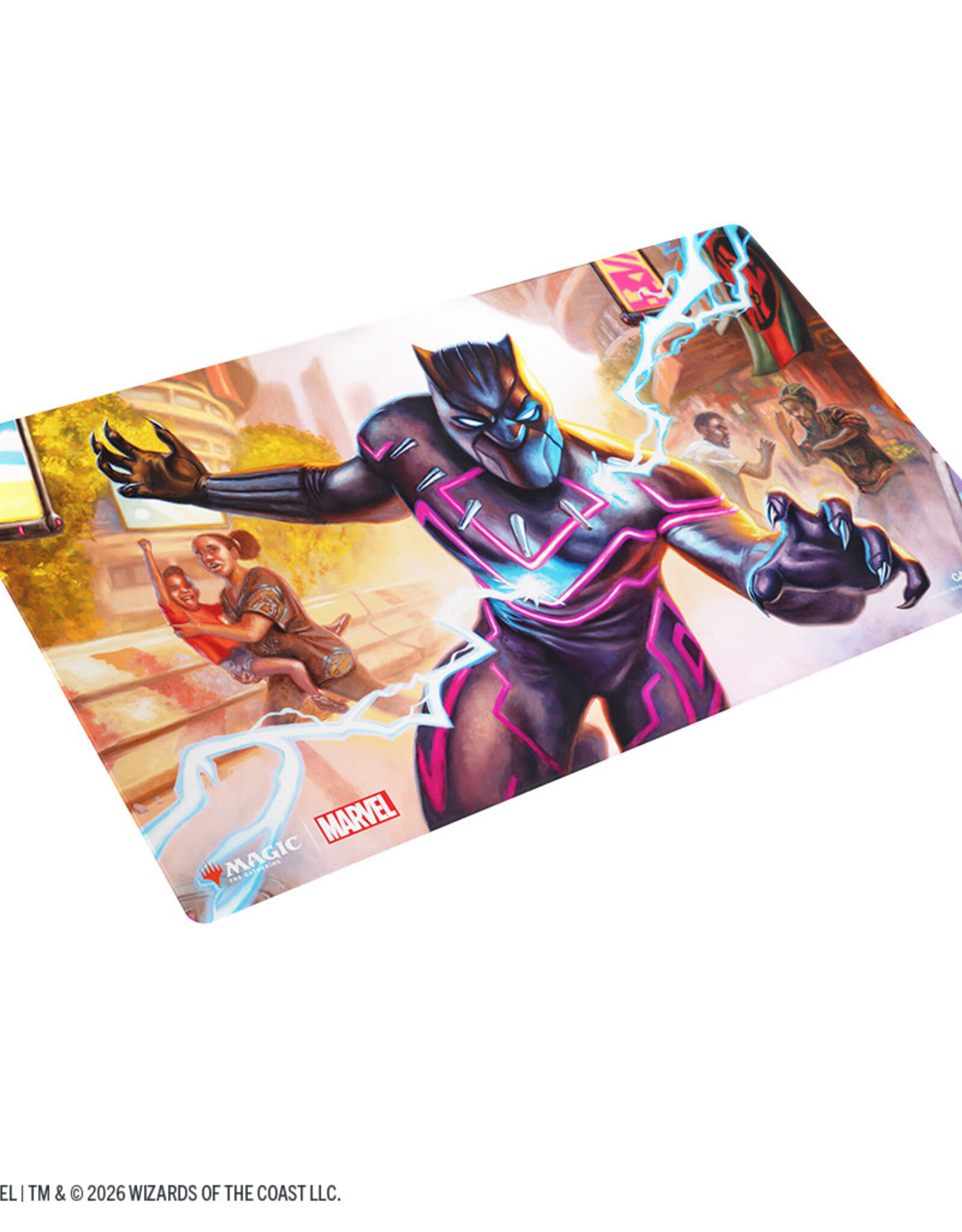 Playmat: MTG Marvel Super Heroes Shiny Black Panther