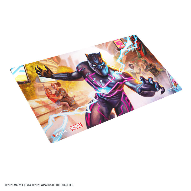 Playmat: MTG Marvel Super Heroes Shiny Black Panther