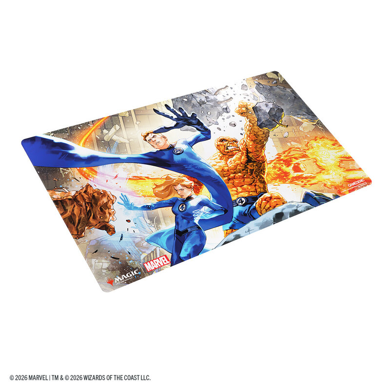 Playmat: MTG Shiny Marvel Super Heroes Fantastic Four