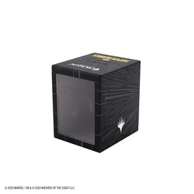 Deck Box: Bastion 100+ MTG Marvel Super Heroes Black