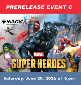 Wizards of the Coast MTG Marvel Super Heroes Prerelease EVENT C (SAT, June 20, 2026 at  6:00 pm)