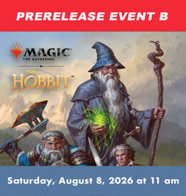 Wizards of the Coast MTG The Hobbit Prerelease EVENT B (SAT, August 8, 2026 at  11:00 am)