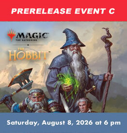 Wizards of the Coast MTG The Hobbit Prerelease EVENT C (SAT, August 8, 2026 at  6:00 pm)