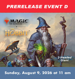 Wizards of the Coast MTG The Hobbit 2HG Prerelease EVENT D (SUN, August 9, 2026 at  11:00 AM)