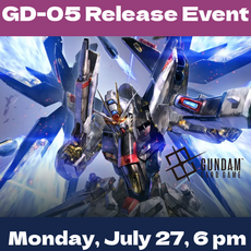 Game Night Games (Event) Gundam TCG GD-05 Release Event (Monday, July 27, 6:00 pm)
