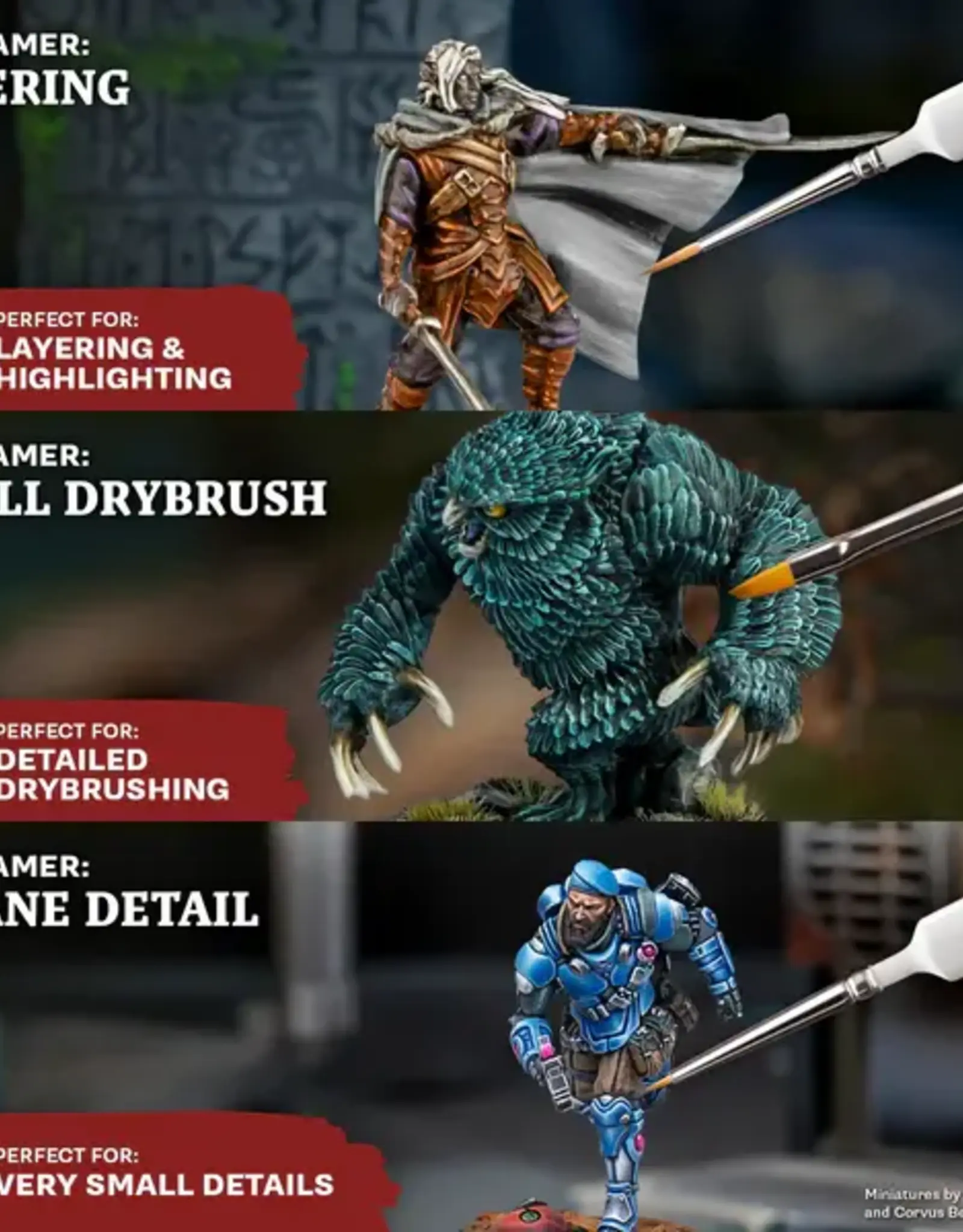 Hobby Starter: Wargamers Most Wanted Brush Set