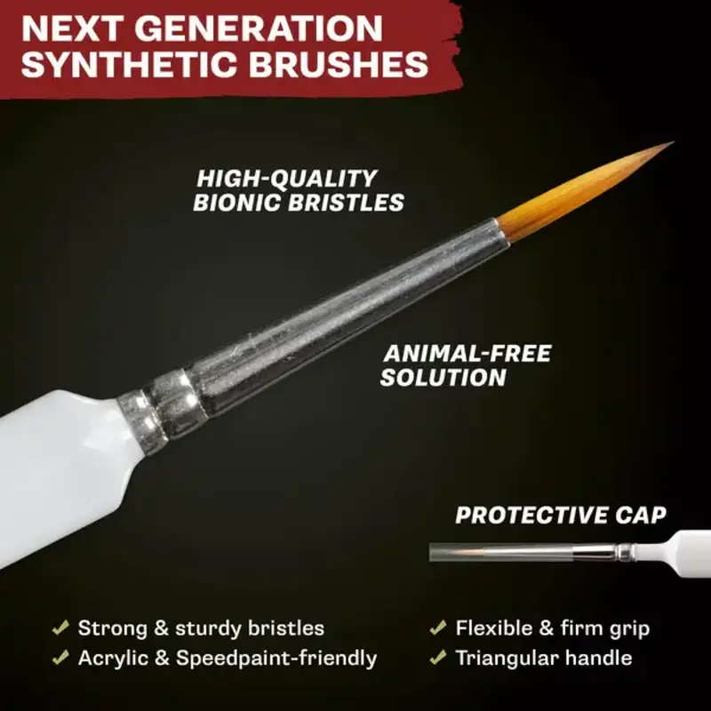 Tools: Wargamers Most Wanted Brush Set