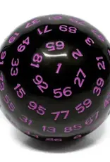 Faire Foam Brain Games D100 Black with Purple