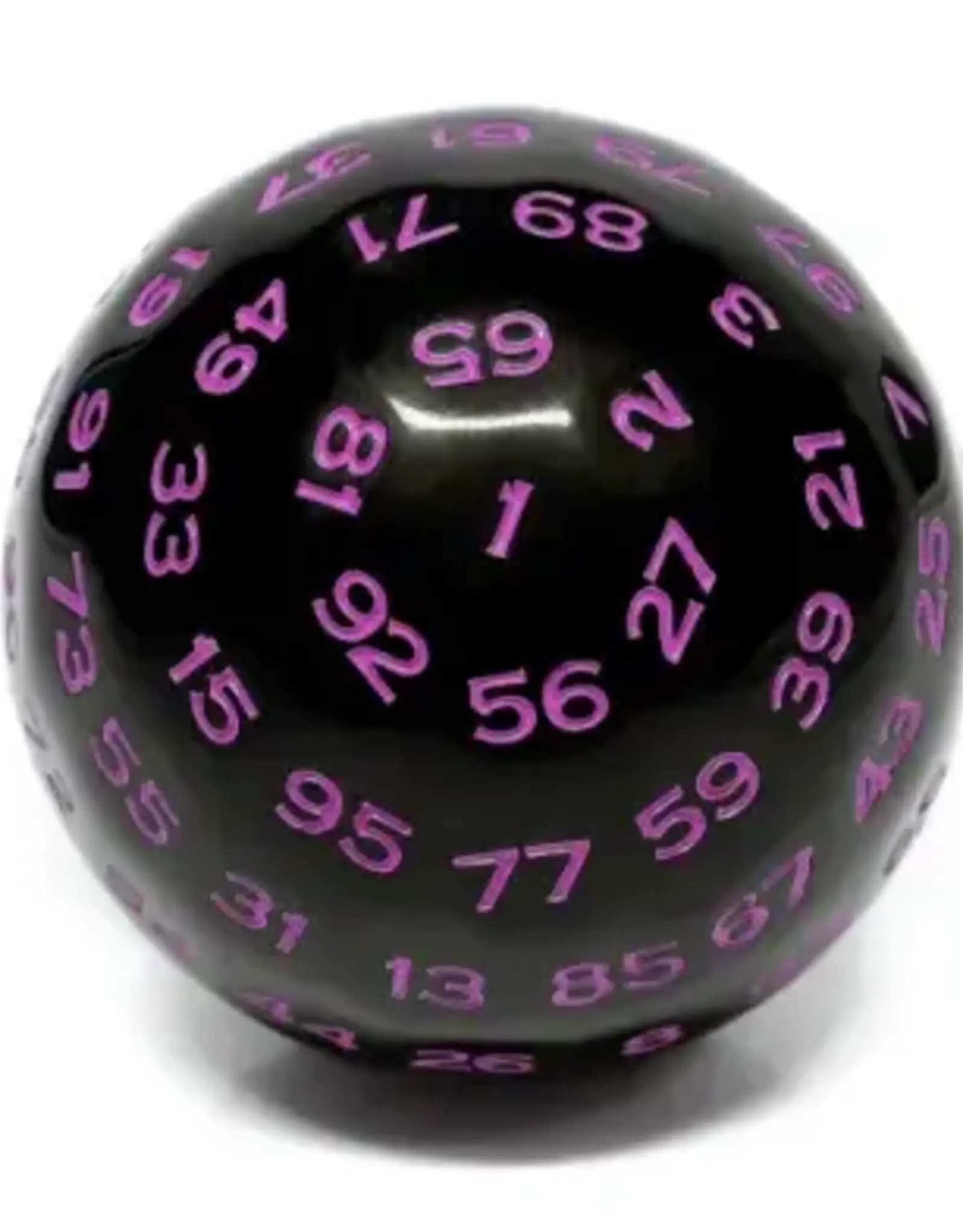 Faire Foam Brain Games D100 Black with Purple