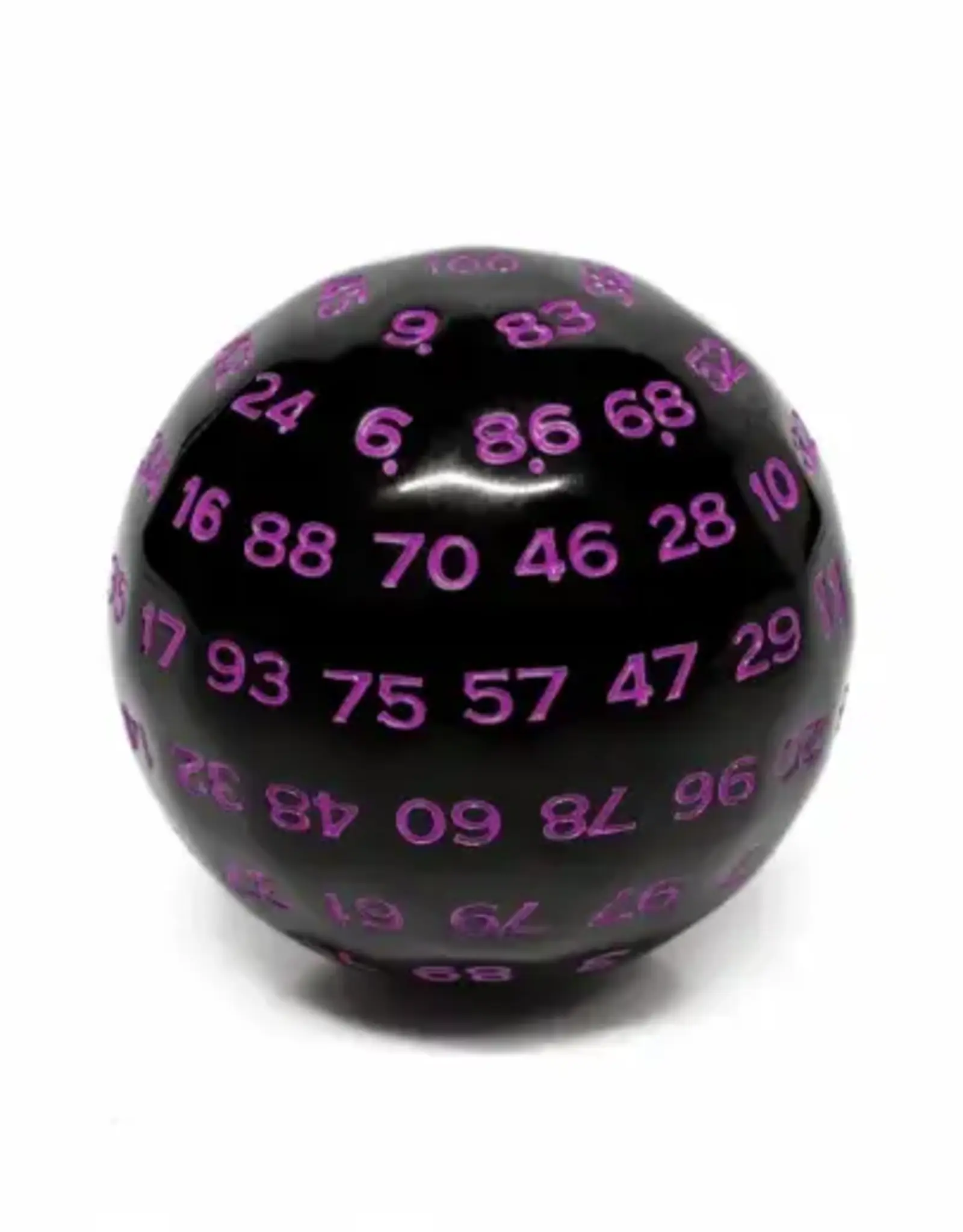 Faire Foam Brain Games D100 Black with Purple