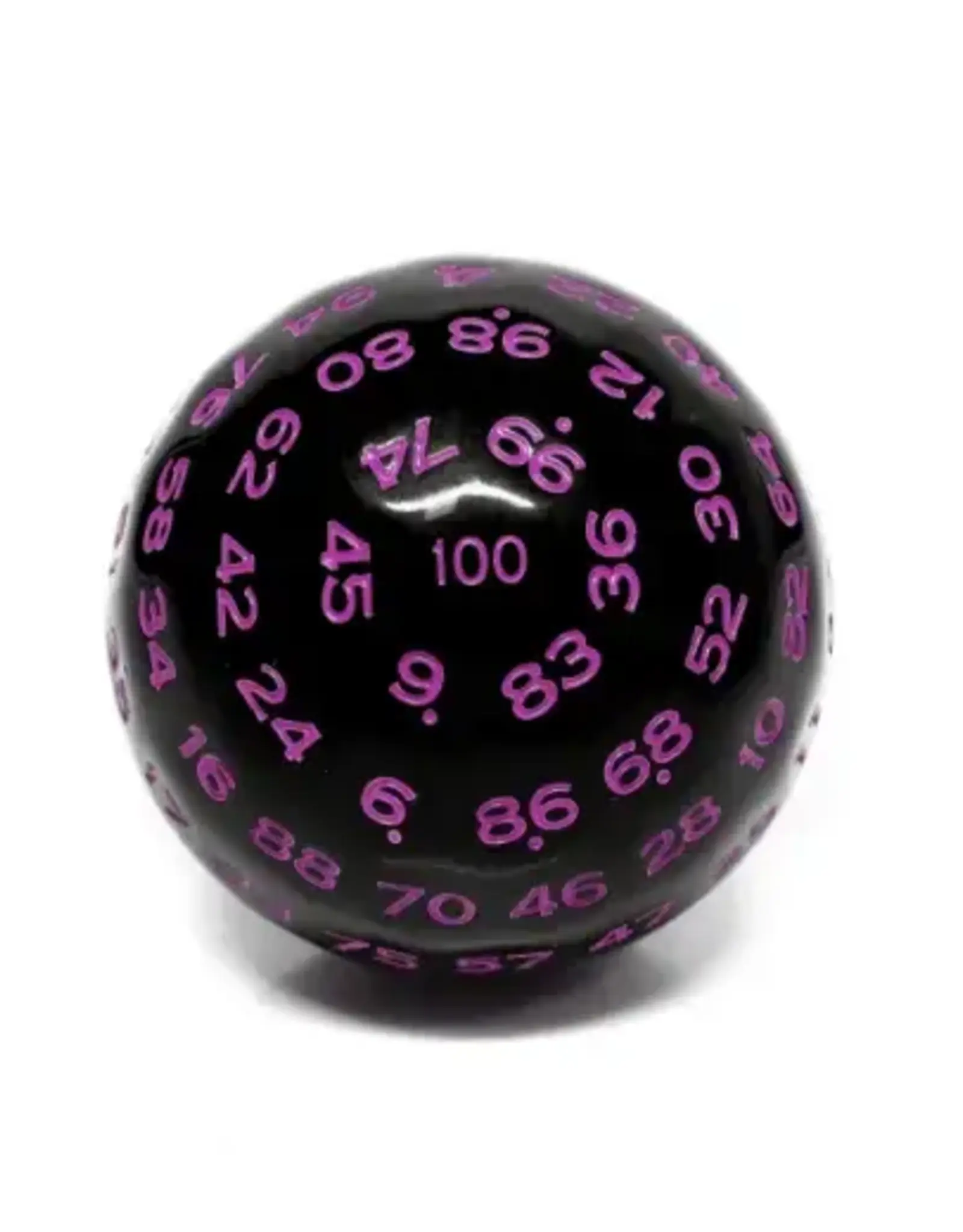 Faire Foam Brain Games D100 Black with Purple