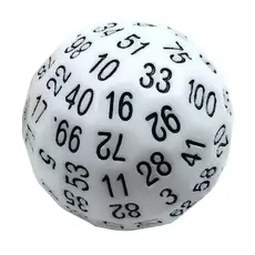 Faire Foam Brain Games D100 White
