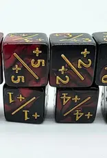 Faire Foam Brain Games +1/+1 Counters Black and Red