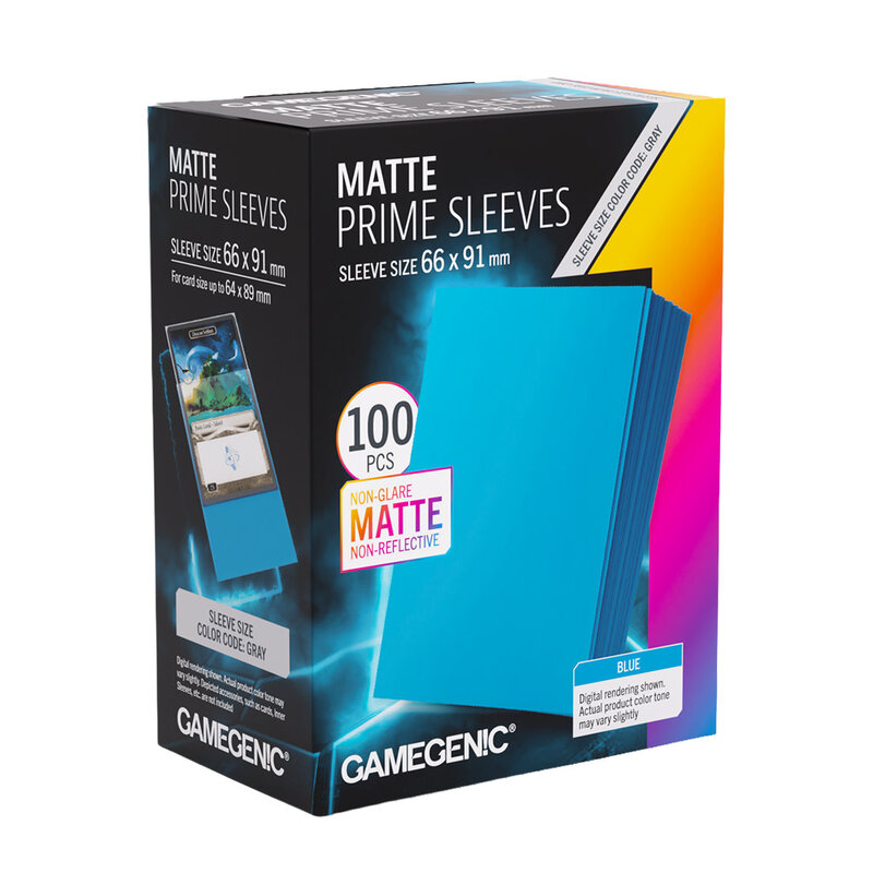 Sleeves: Matte Prime (100) Blue