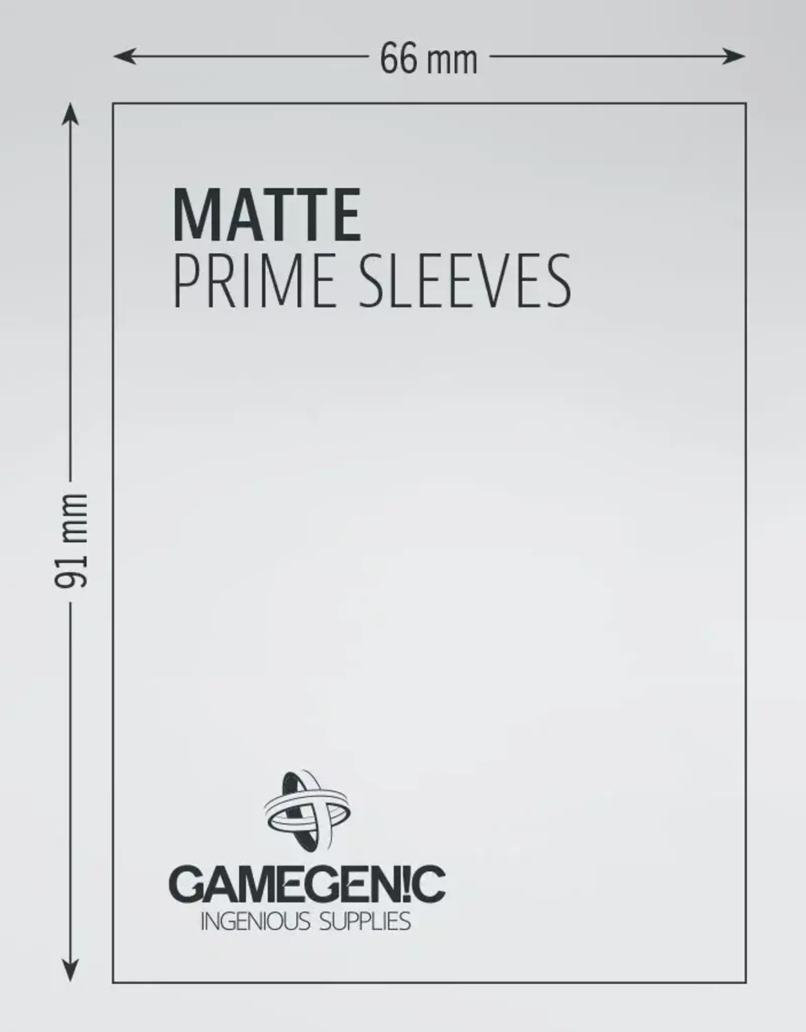 Sleeves: Matte Prime (100) Blue