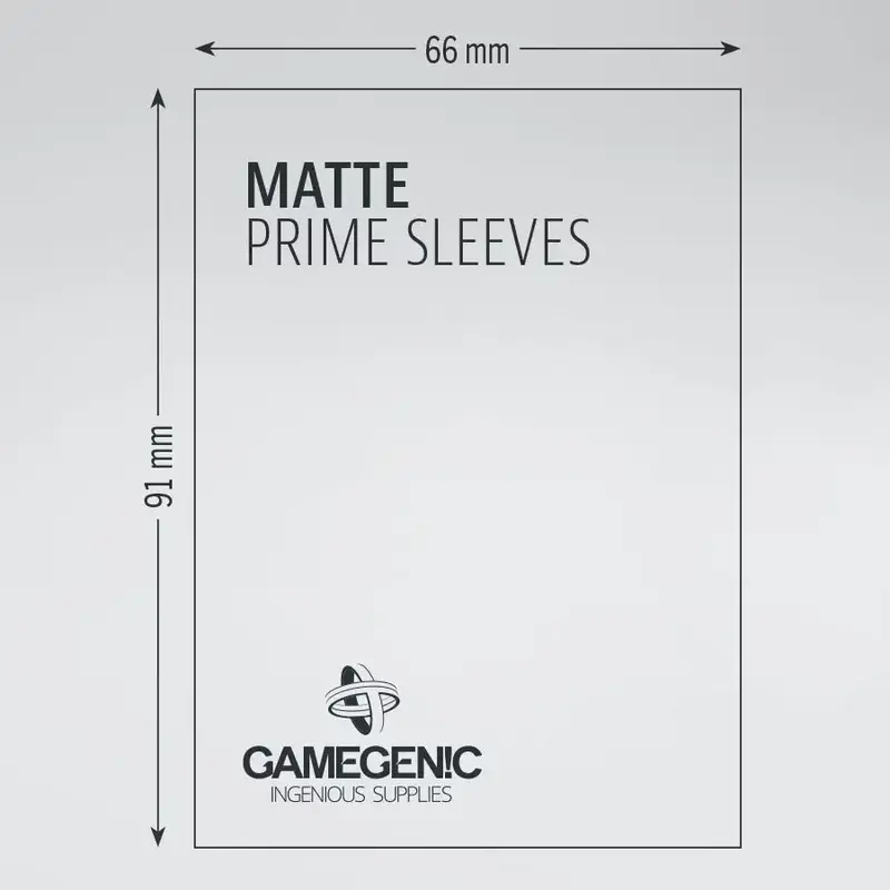 Sleeves: Matte Prime (100) Blue