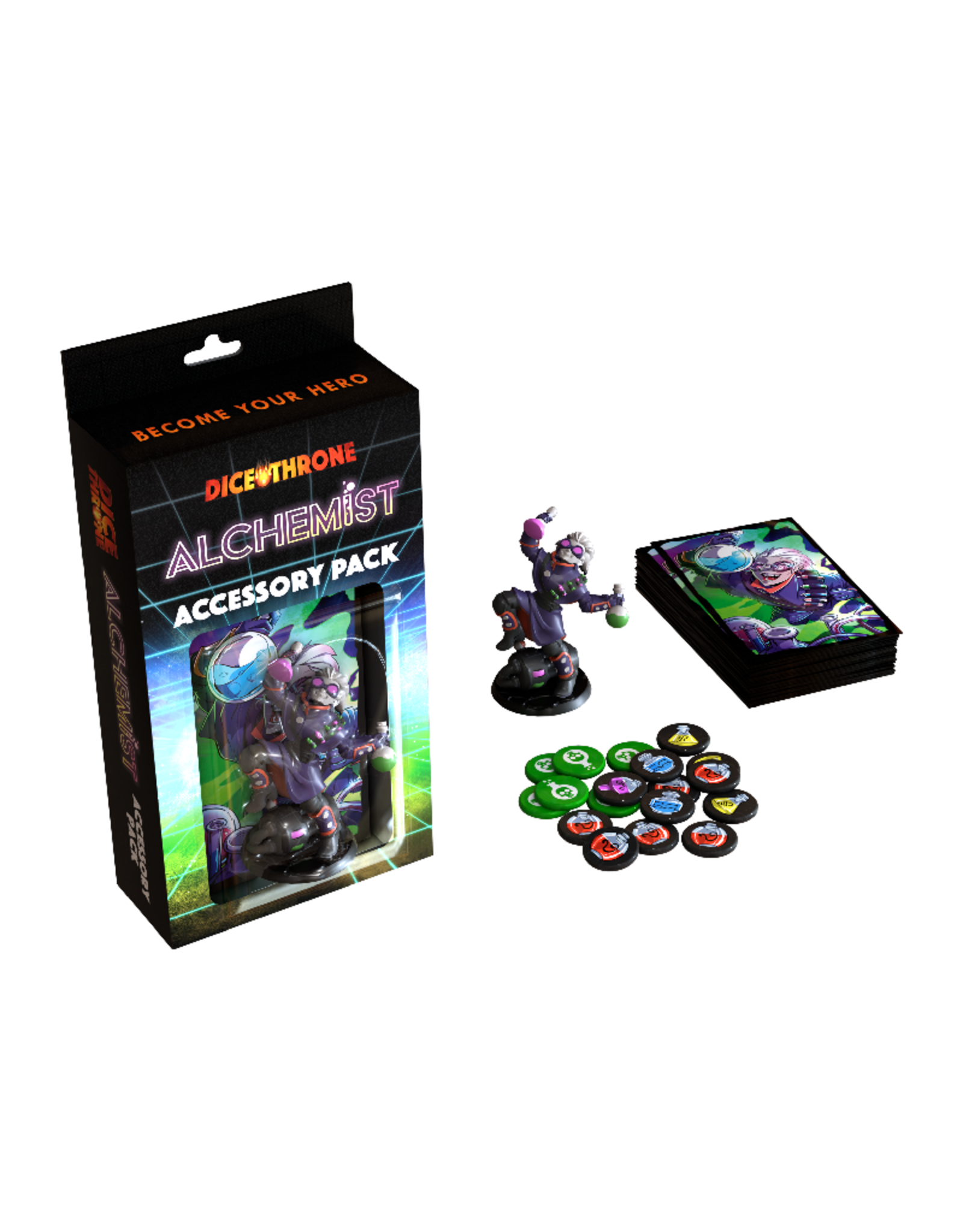 Roxley Games Dice Throne Accessory Pack Alchemist