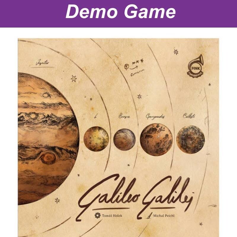 Game Night Games (DEMO) Galileo Galilei. Free to Play In Store!