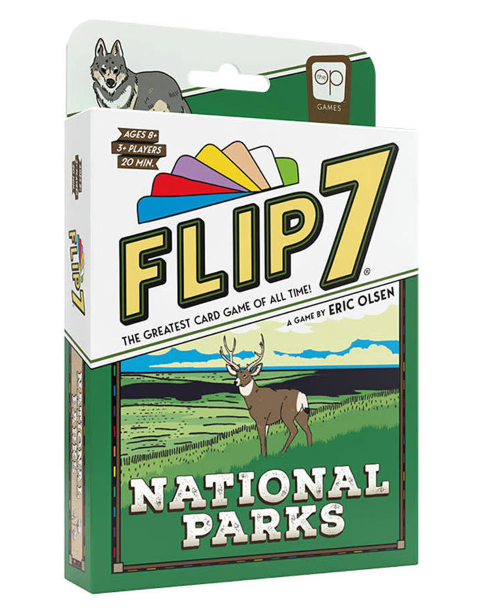 USAopoly Flip 7 National Parks