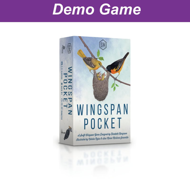 Stonemaier Games (DEMO) Wingspan Pocket. Free to Play In Store!