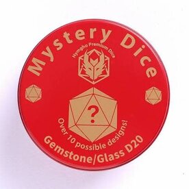 Hymgho Premium Dice Hymgho Mystery D20 Quest's Reward Gemstone