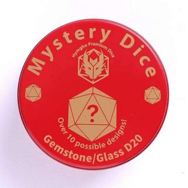Hymgho Premium Dice Hymgho Mystery D20 Quest's Reward Gemstone
